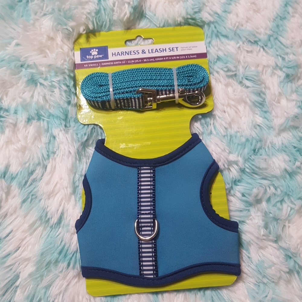 Top Paw Harness and Leash Set